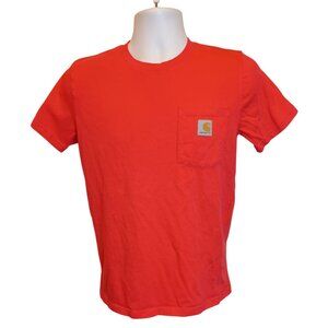 Carhartt Short Sleeve Youth Pocket T-Shirt Sz.L (14-16) Red